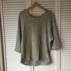 American Apparel grey marled sweater